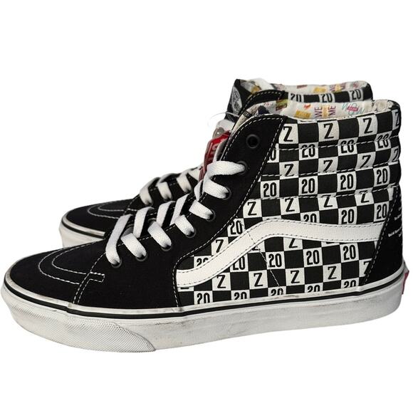 VANS / Zappos 20th Anniversary Old Skool skate Hi-Tops, Men s 9.5 women’s 11 - Picture 3 of 7